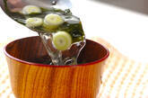 刺身ワカメのお吸い物の作り方5
