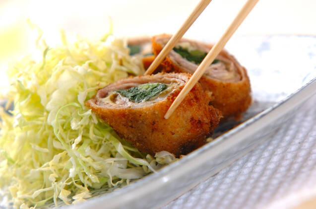 豚肉ののりロールカツの作り方の手順8