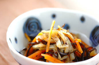 クラゲの昆布和え