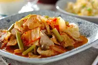 豚キム肉豆腐