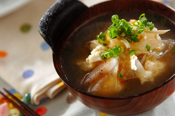 具だくさんけんちん汁