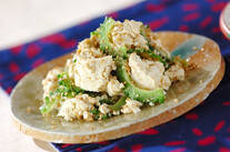 ゴーヤの白和え