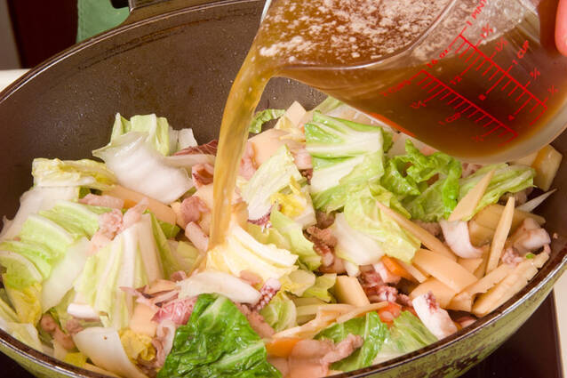 海鮮中華丼の作り方の手順12