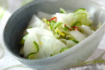 大根の甘酢漬け