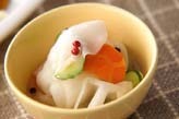カブの甘酢和え
