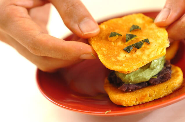 ジャックオランタンのどら焼きの作り方の手順7