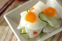 大根のピリ辛甘酢漬け