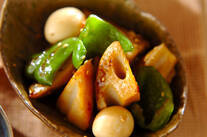 レンコンと卵のきんぴら