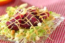 カツオのゴマカルパッチョ