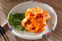 カブとキムチの和え物