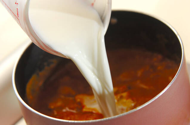 トマトチキンカレー＆タンドリーチキンサラダの作り方の手順5