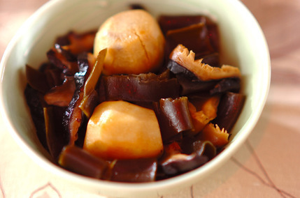 里芋の昆布煮