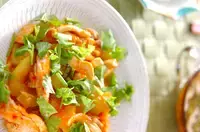 鶏肉の豆板醤炒め