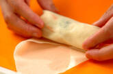 ポテサラ春巻きの作り方2
