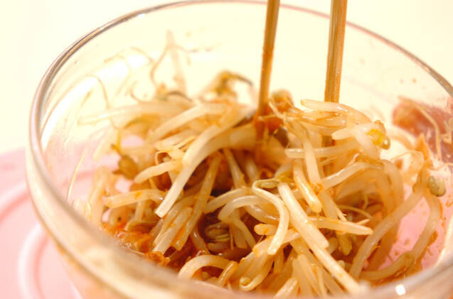 ピリ辛ツナモヤシの作り方の手順2