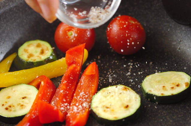 野菜のグリルの作り方の手順2