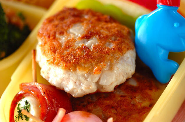 レンコン入り和風ハンバーグ