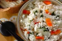 大根とニンジンのご飯