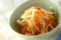 太モヤシの酢の物