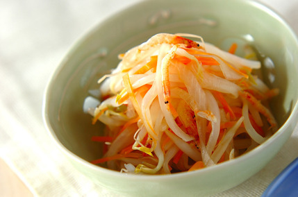 太モヤシの酢の物