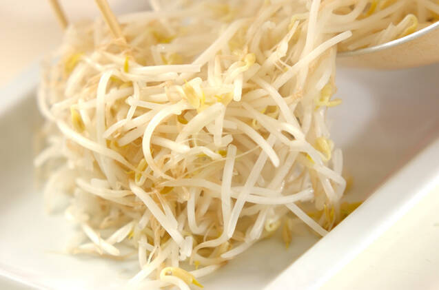 モヤシとハムのゴマ酢サラダの作り方の手順4