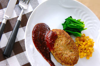 ふんわりハンバーグ