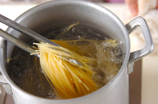 イカの冷製パスタの作り方の手順8