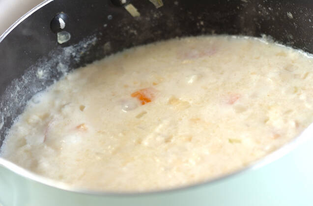 アサリたっぷりクラムチャウダーの作り方の手順9