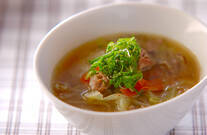 具だくさんの豚汁