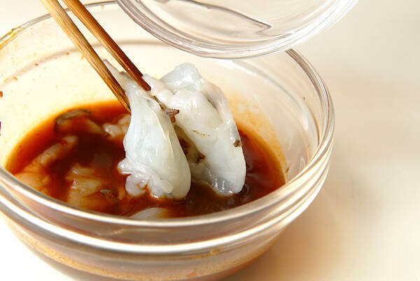 エビの豆板醤焼きの作り方の手順1