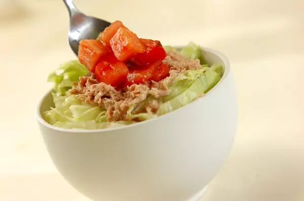 アボカドとツナの丼の作り方3