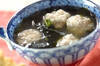 豆腐団子のスープの作り方の手順