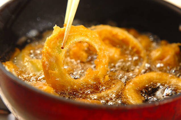 サクサク玉ネギ揚げの作り方の手順6