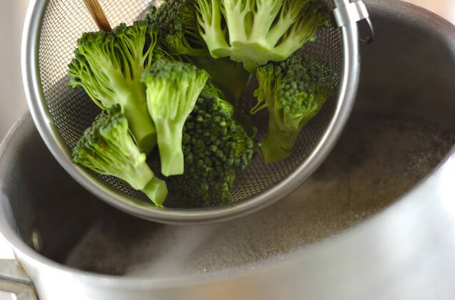 サンマの和風パスタの作り方の手順2