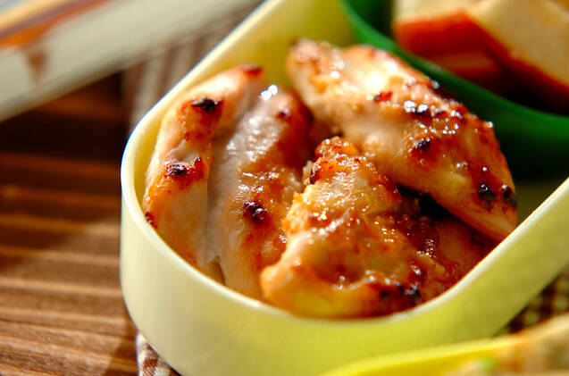 ささ身のみそゴマ焼