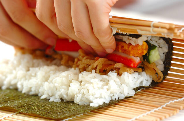 節分の恵方巻きの作り方の手順9