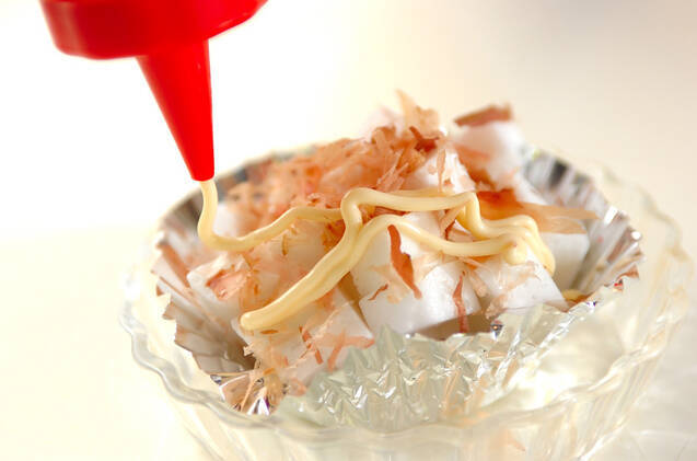 ハンペンのチーズ焼きの作り方の手順1