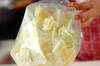 白菜のピリ辛和えの作り方の手順1
