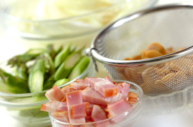 ナポリタンの作り方の手順1