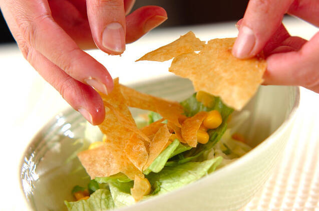 パリパリサラダの作り方の手順5