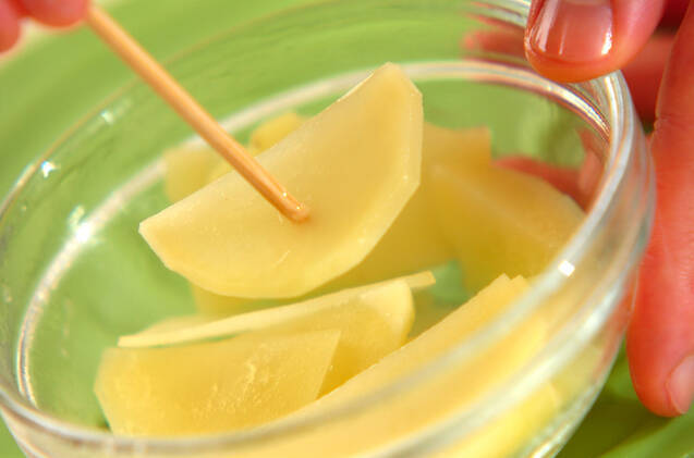 ジャガイモとハムのマヨサラダの作り方の手順2