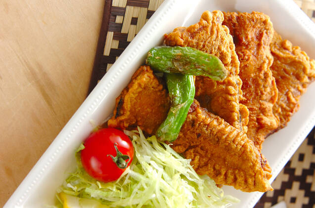 サンマのカレー衣揚げ