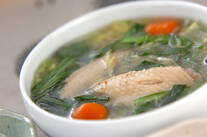 手羽と春雨のスープ