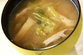 キャベツのみそ汁