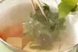 高野豆腐の炊き合わせの作り方2