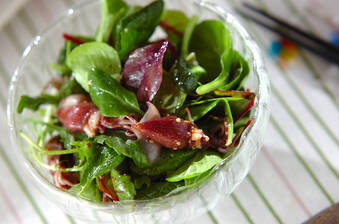 ホタルイカのサラダ