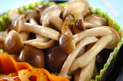 シメジの甘酢和え