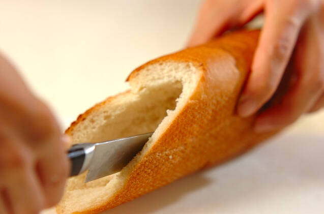 クリーミーポテトサラダサンドの作り方の手順1