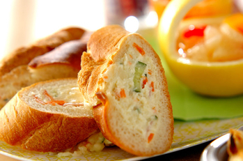 クリーミーポテトサラダサンド