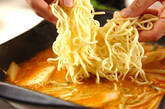 鶏鍋～ゴマ鍋～担々麺風そばの作り方9